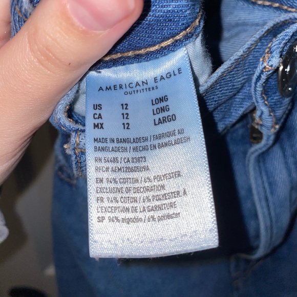 American Eagle Low-Rise Baggy Wide-Leg jeans - Picture 3 of 3